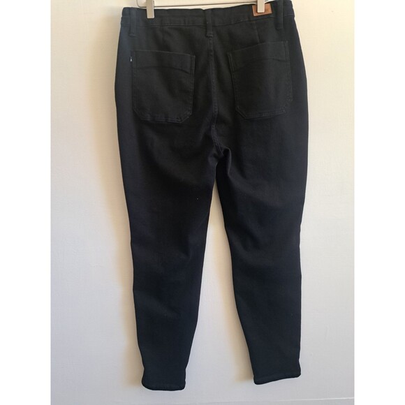 Judy Blue Womens Jeans Black Size 15 32 Jogger Stretch Drawstring High Rise - Picture 4 of 10